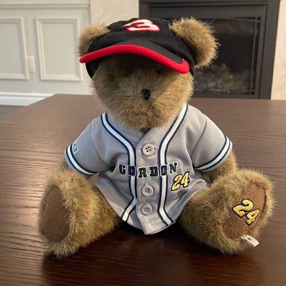 NASCAR Jeff Gordon The Intimidator Teddy Bear by Boyd’s Bears 1988-2006 Vintage
